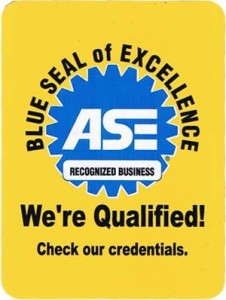 ASE Certified Blue Seal