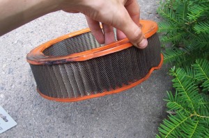 dirty air filter