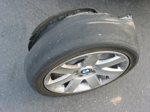 tire blowout from heat