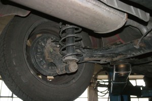car suspension beam