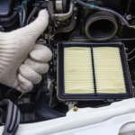 changing engine air filter DIY